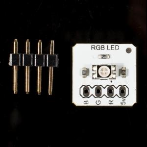 RGB LED模块 3528（送直插排针) 