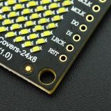 FireBeetle 24×8 LED点阵屏（绿色） 
