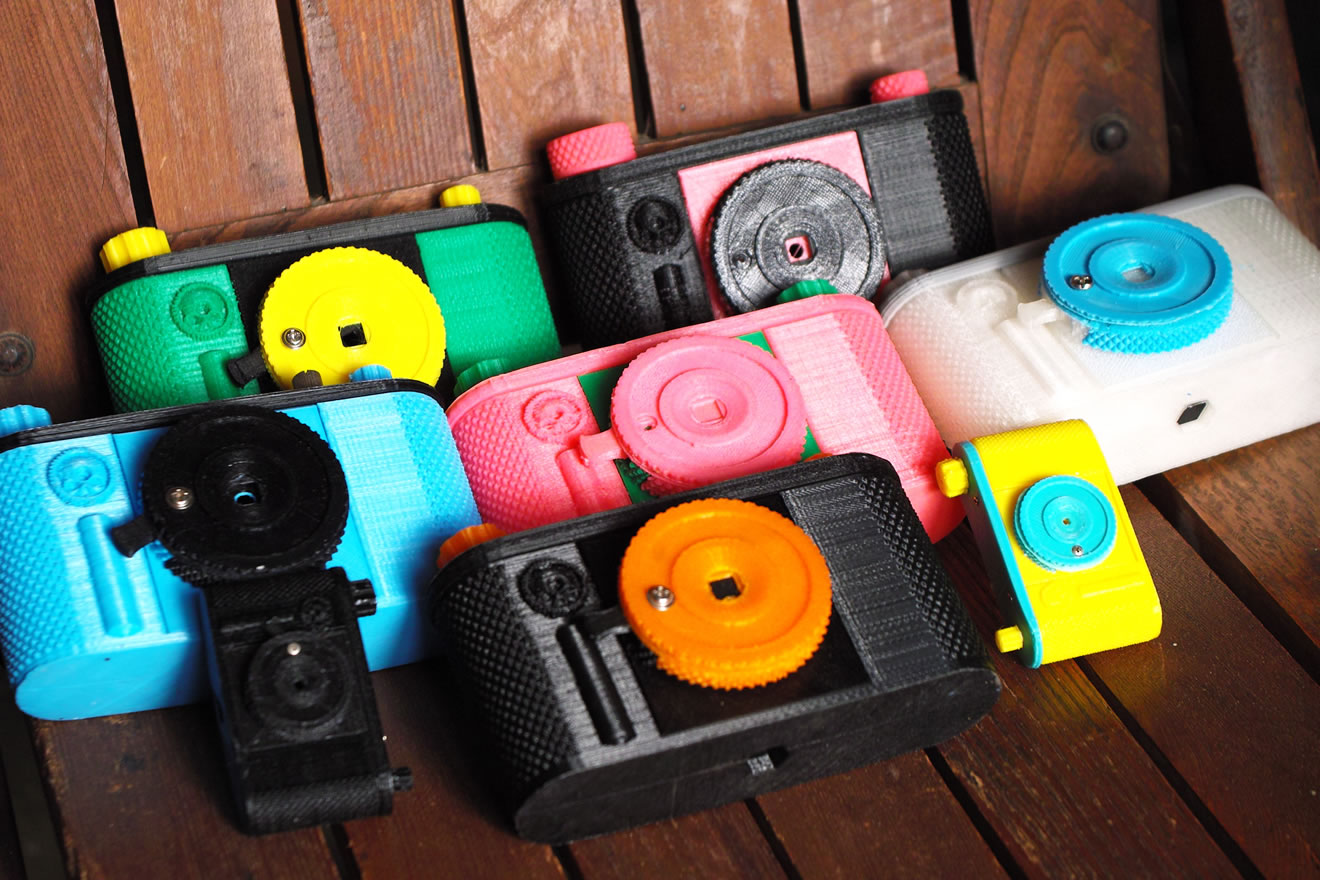 3D打印彩虹针孔相机