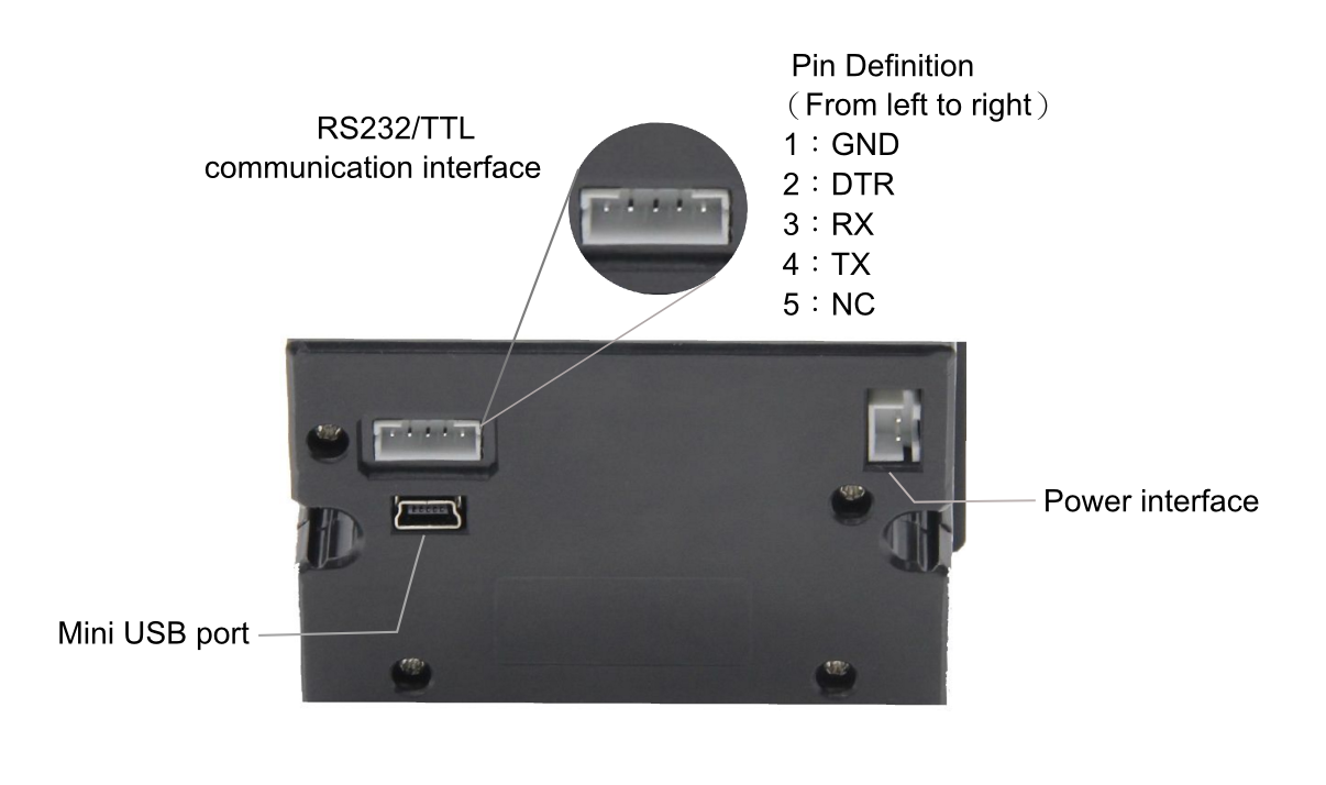 Embedded Thermal Printer - TTL Serial Communication Interface