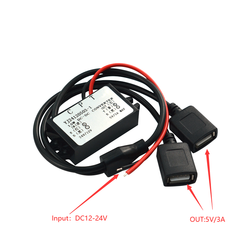 5V3A双USB电源降压模块详细介绍